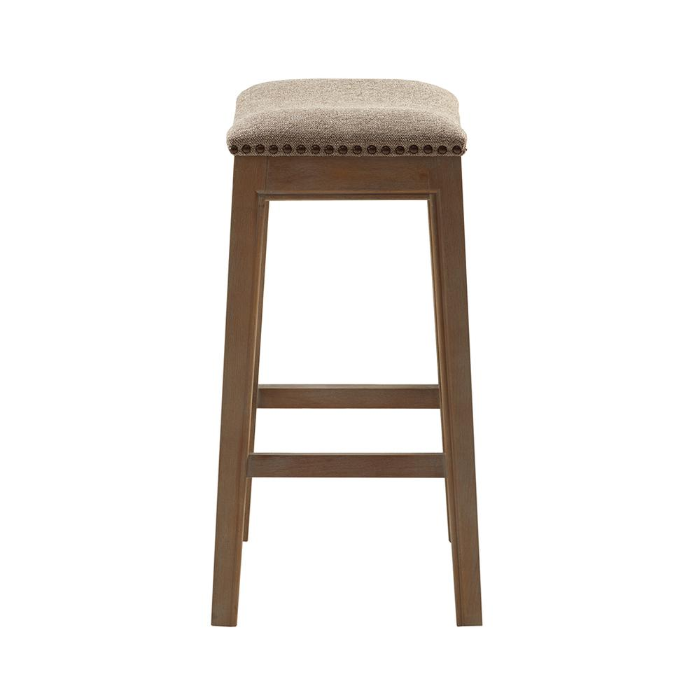 Belfast Saddle Counter Stool, Grey