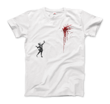 Banksy Valentines Day Mural Reproduction T-Shirt