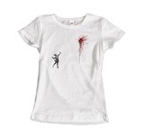Banksy Valentines Day Mural Reproduction T-Shirt