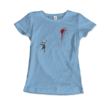 Banksy Valentines Day Mural Reproduction T-Shirt