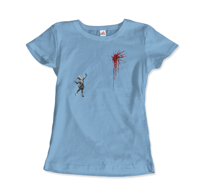 Banksy Valentines Day Mural Reproduction T-Shirt