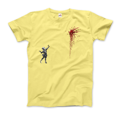 Banksy Valentines Day Mural Reproduction T-Shirt