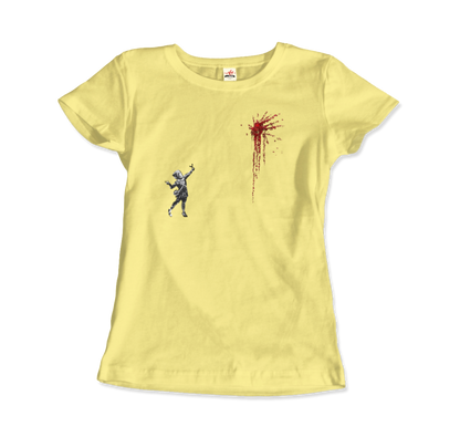 Banksy Valentines Day Mural Reproduction T-Shirt