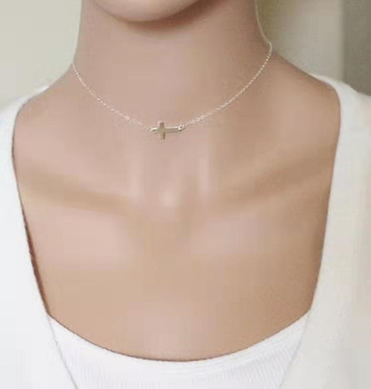 a necklace on a mannequin