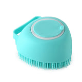 Silicone Pet Bath and Grooming Brush