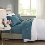 60% Cotton 40% Polyester Sateen Cooling Sheet Sets w/ Huntsman Cooling Chemical, BR20-1914