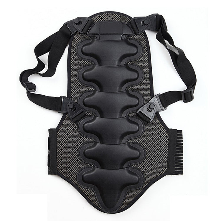 a black vest with straps