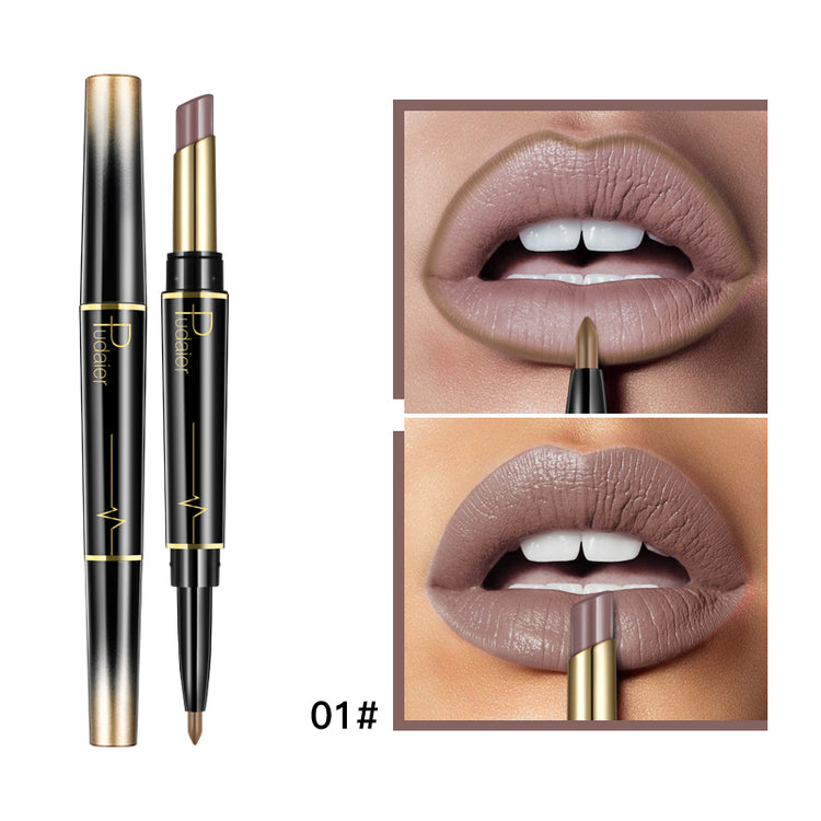 a close up of a lip liner