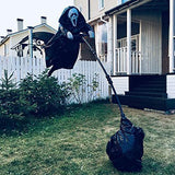 Halloween Skeleton Scarecrow Garden Decoration