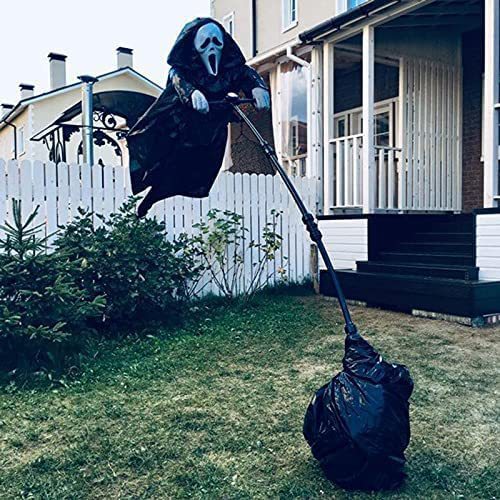 Halloween Skeleton Scarecrow Garden Decoration