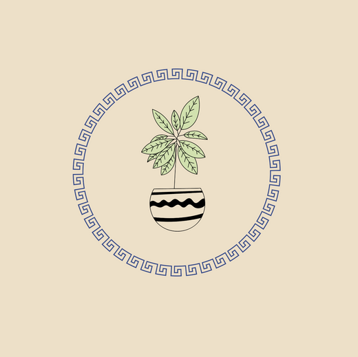 Happy Plant - Organic Cotton Tote Bag