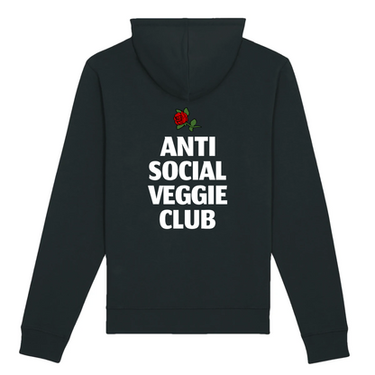 Anti Social Veggie Club - Organic Cotton Hoodie