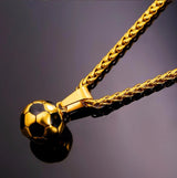 Stainless Steel World Cup Pendant