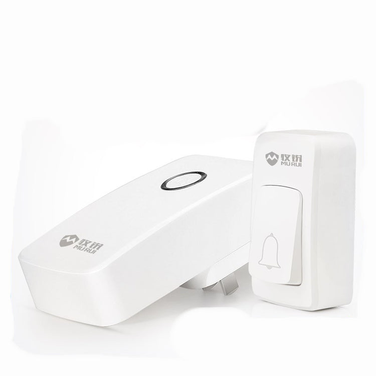 a white device with a button