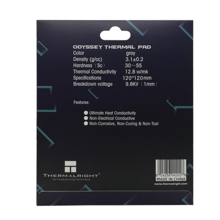 a package of thermal pad