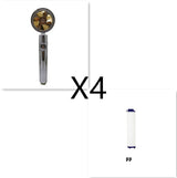 360° Rotating High-Pressure Shower Head