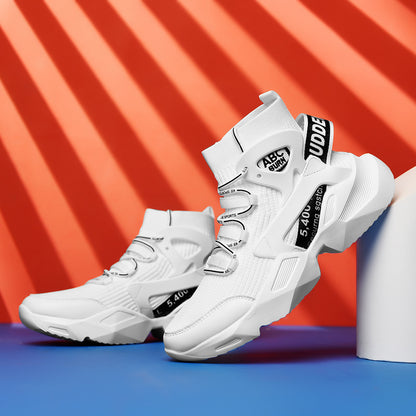 High top sports socks shoes