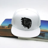 Embroidered Skull Baseball Cap
