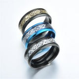 Stainless Steel Dragon Ring
