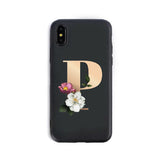 Alphabet Letter Silicone Phone Case