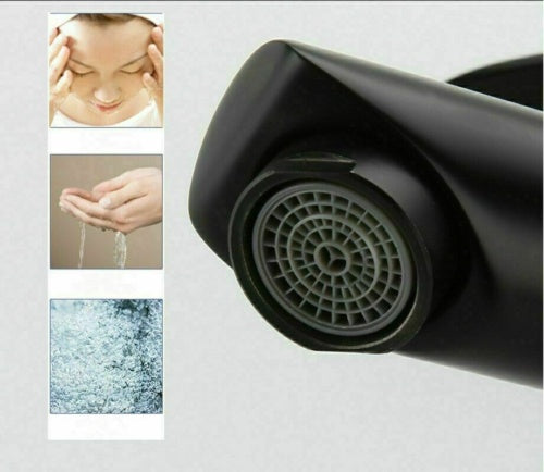 a close up of a faucet