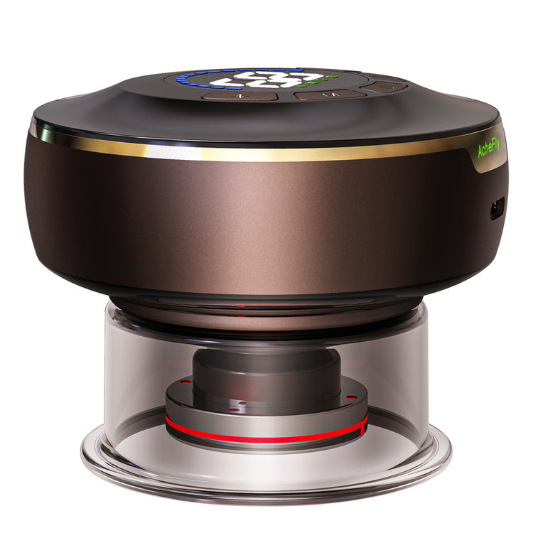 a round device with a circular base