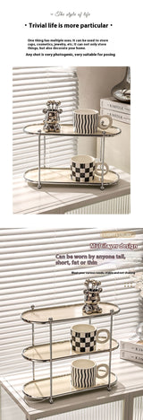 Two-Tier Desktop Storage Rack
