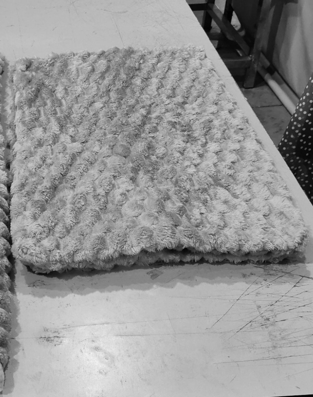a close up of a carpet
