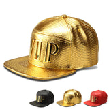Flat-Brim Letter Baseball Cap