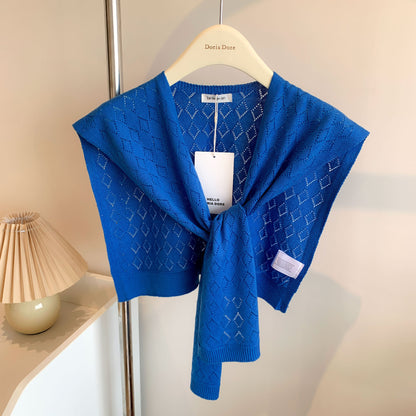 All-match Scarf Outer Wool Detachable Collar Shoulder