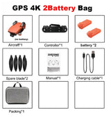 4K Camera Drone – Multiple Battery Configurations