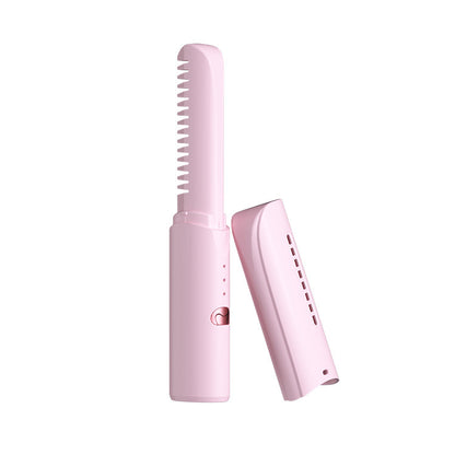 Wireless Straight Hair Comb Household Multi-functional Mini Portable Female