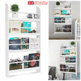 White Wooden Kids’ Bookcase and Display Shelf