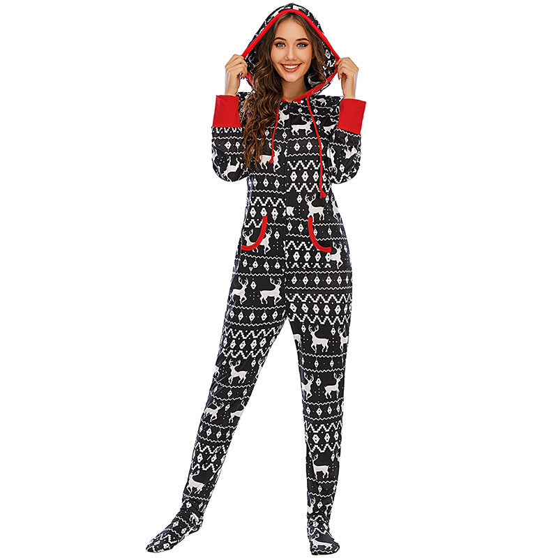 a woman in a pajamas