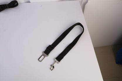 2Pcs Pet Dog Seat Belt Leash Adjustable Pet Dog Cat Safety Leads Harness Car Vehicle Nylon Fabric Seatbelt Strap