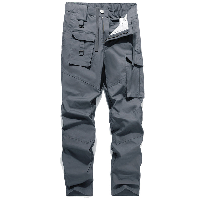 a pair of grey pants