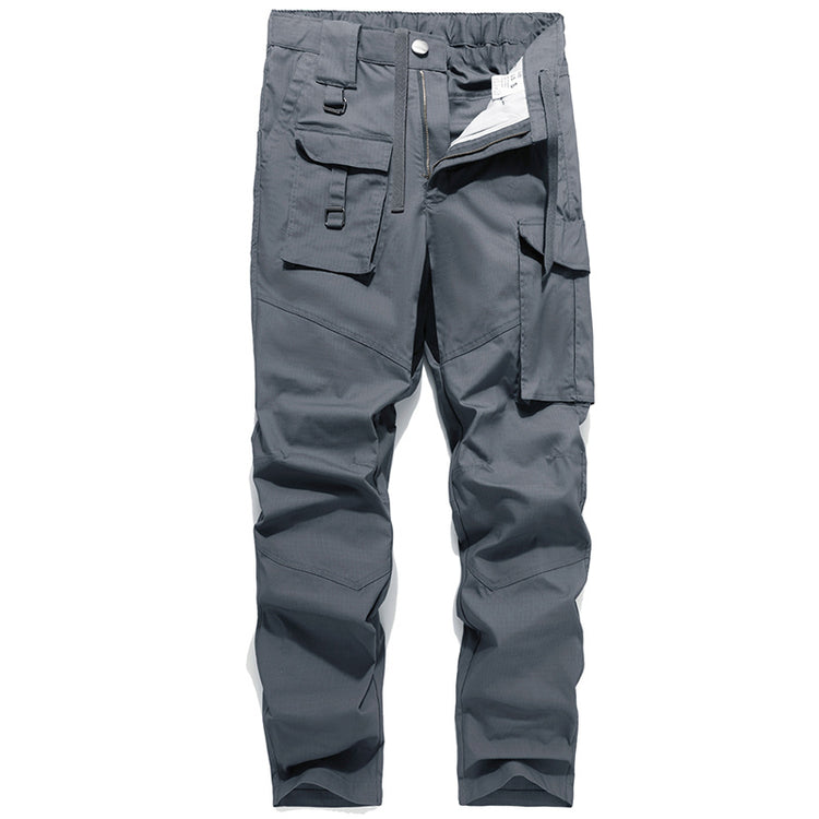 a pair of grey pants