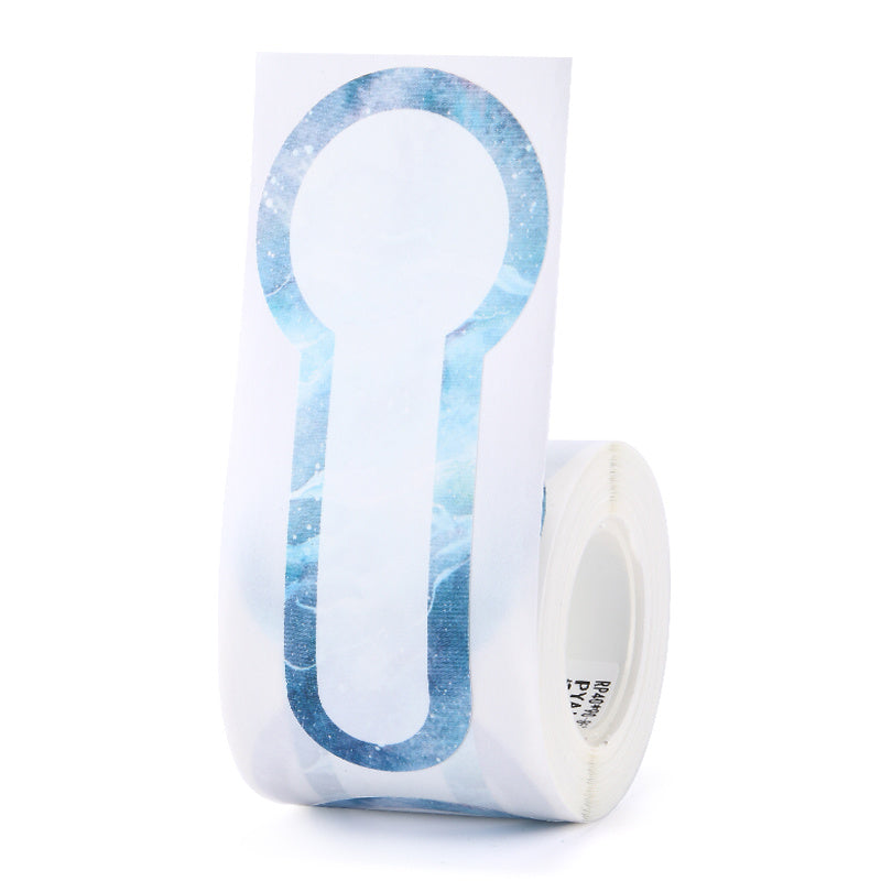 a roll of tape with a design on it