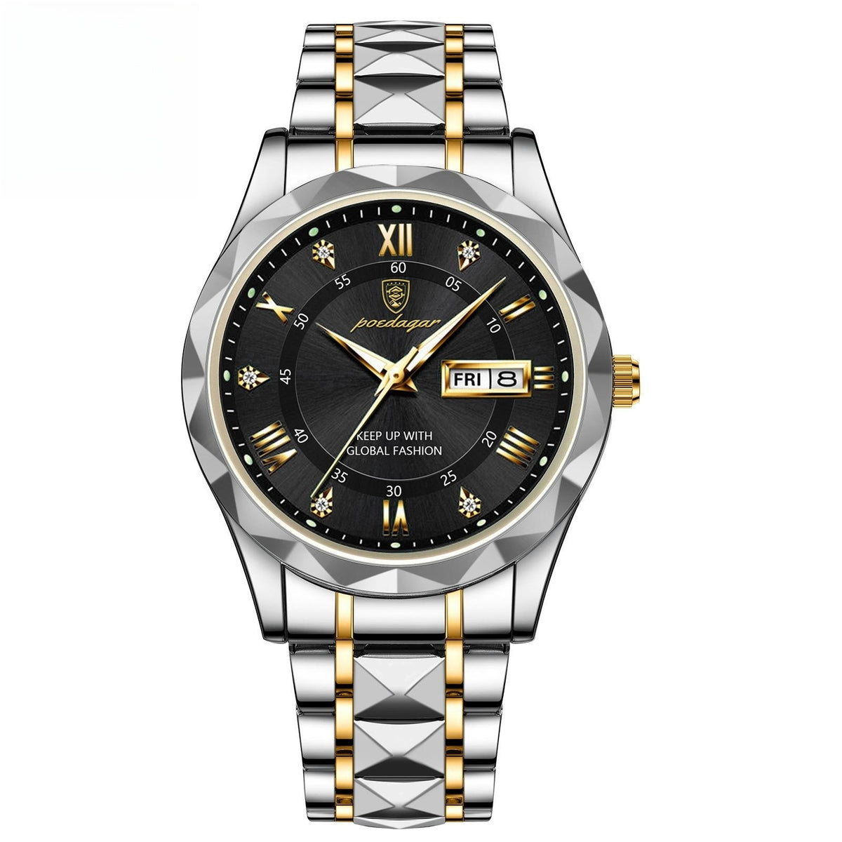 a close up of a watch