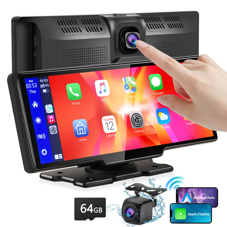 a hand touching a screen