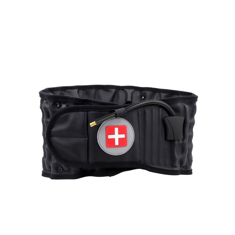 a black belt with a white cross on it