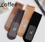 Seamless Non-Slip Massage-Footbed Ankle Socks