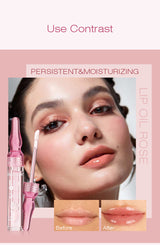 Rose-Petal Moisturizing Lip Gloss
