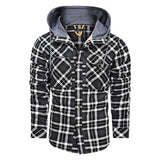 Men Warm Jacket Fleece Thick Men Slim Fit Hooded Jackets