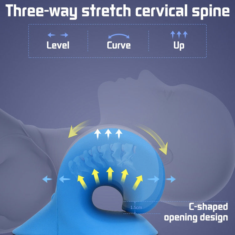 a diagram of a cervical spine