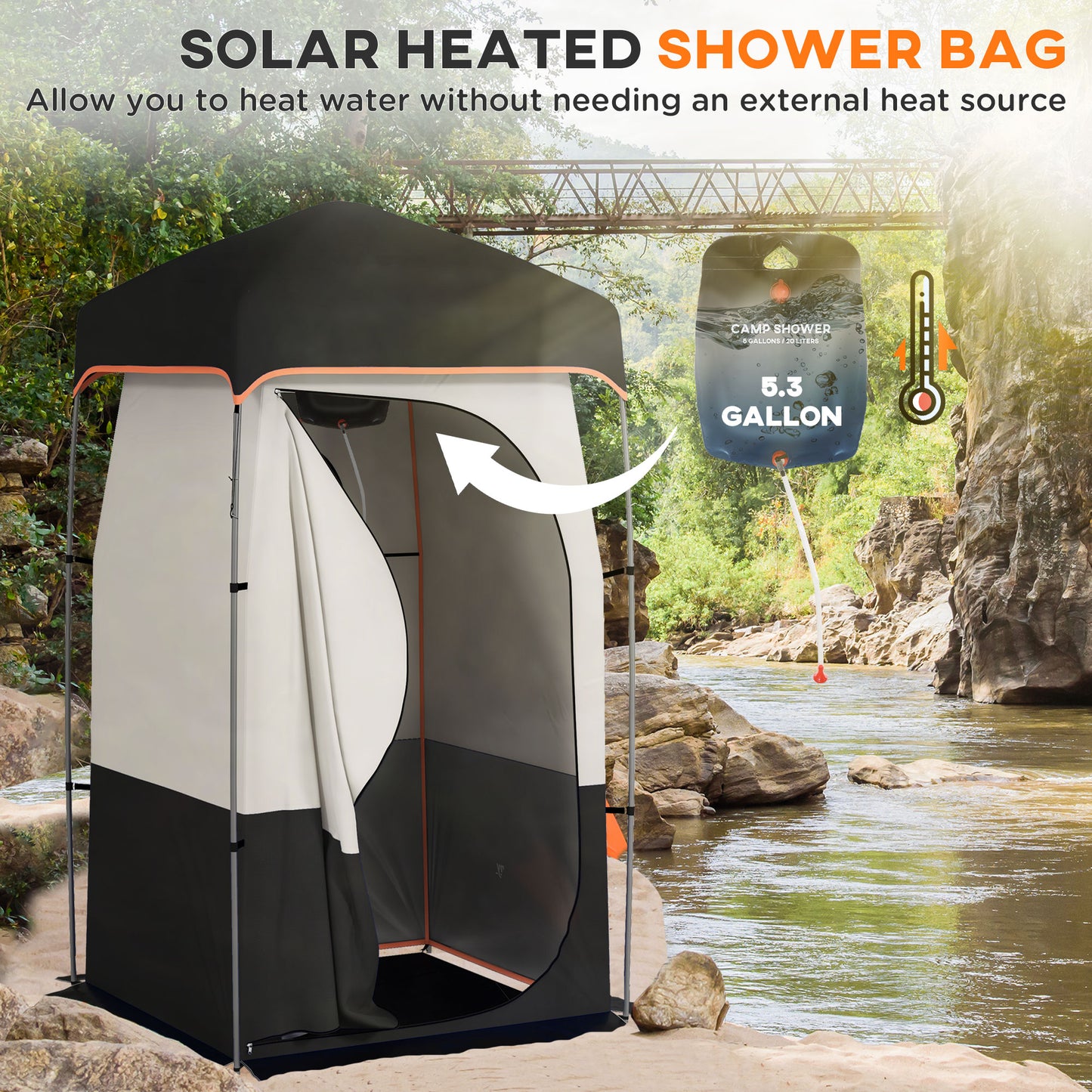 Camping Shower Tent