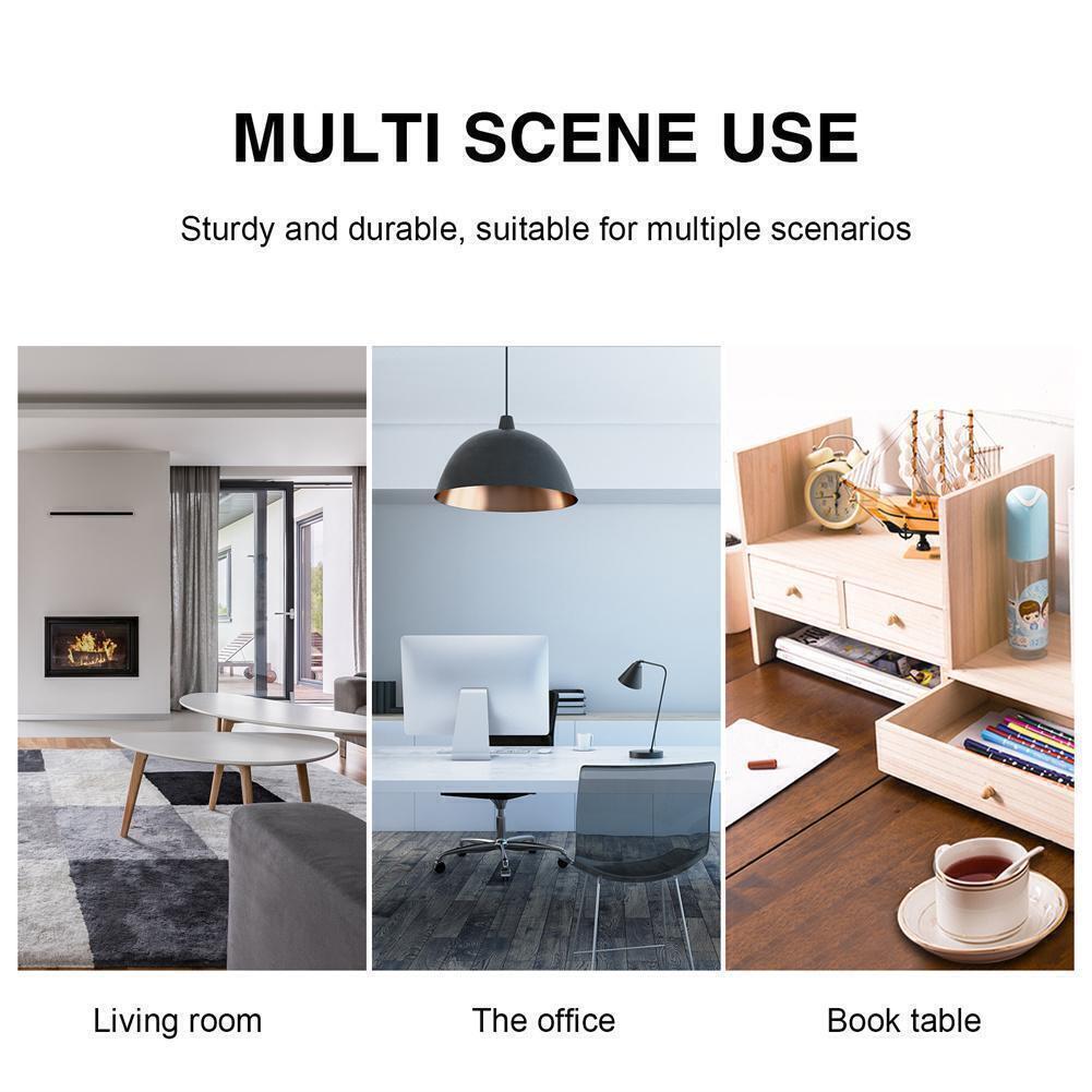 a collage of different images of a room