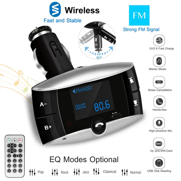 a car radio with a display