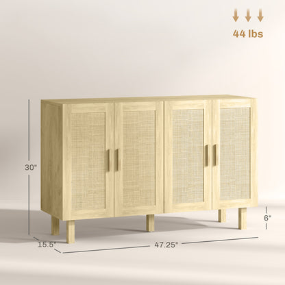 Boho Kitchen Cabinet