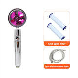 360° Rotating High-Pressure Shower Head